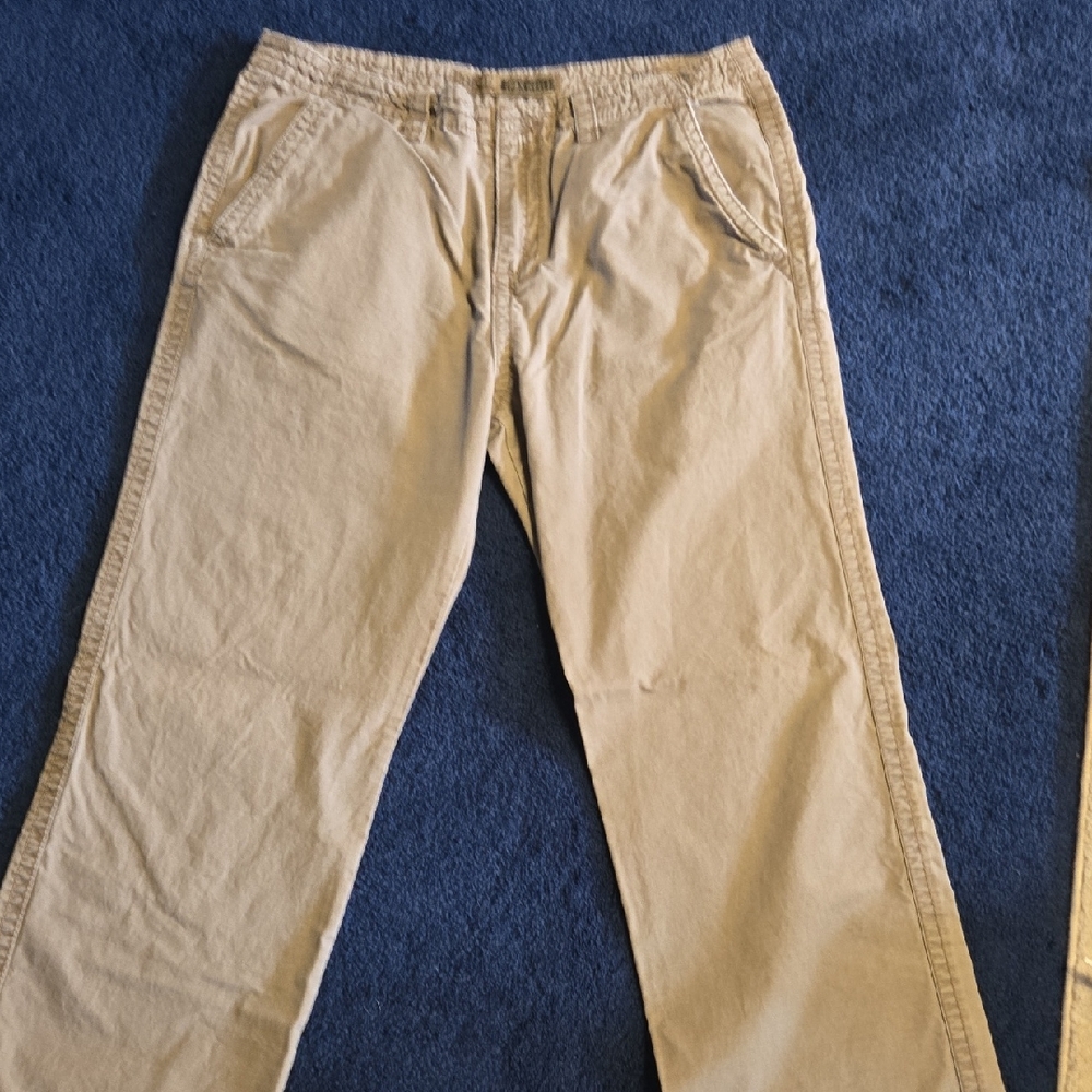 BKE Tan Chinos Relaxed Fit Cotton Blend